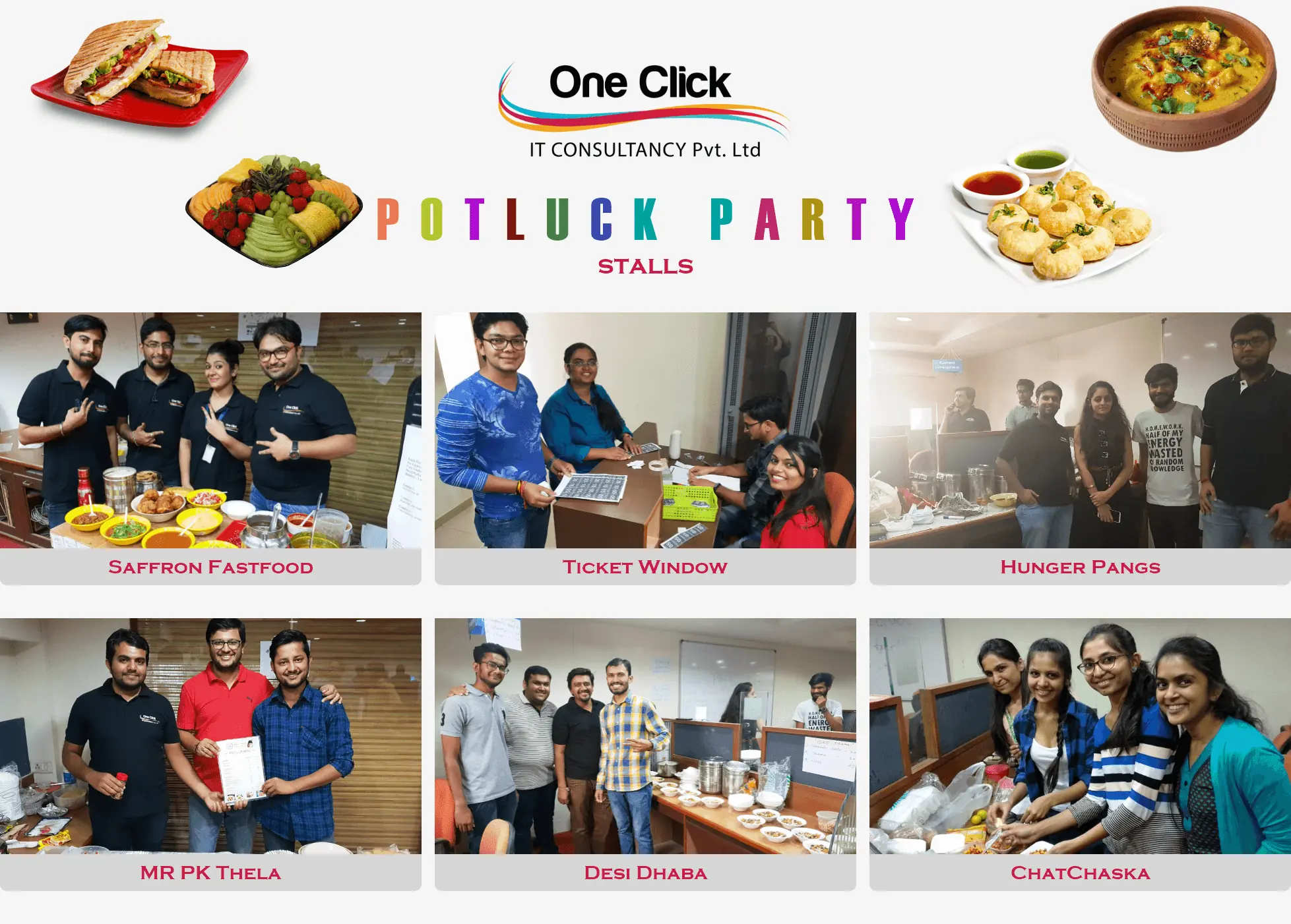 Potluck Stalls P Stalls