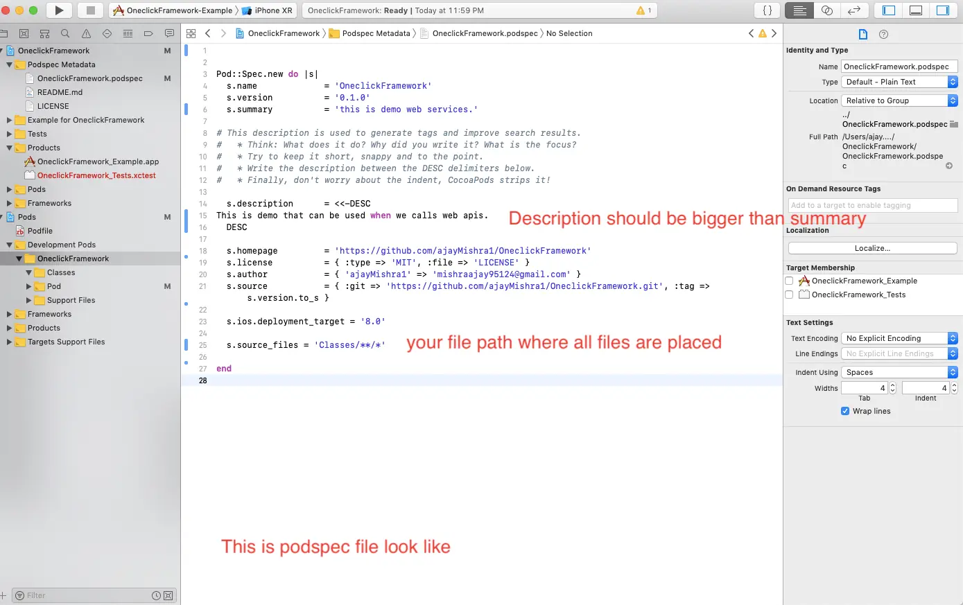 cocoapods step5 step5