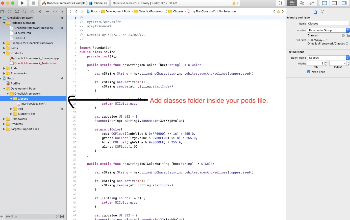 cocoapods step6 step6
