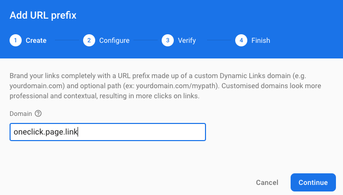 add prefix URL
