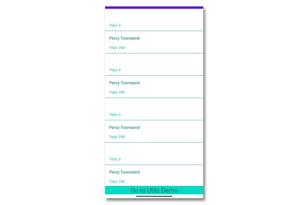 Example of Pagination