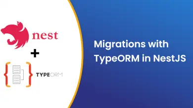 Migrations with TypeORM